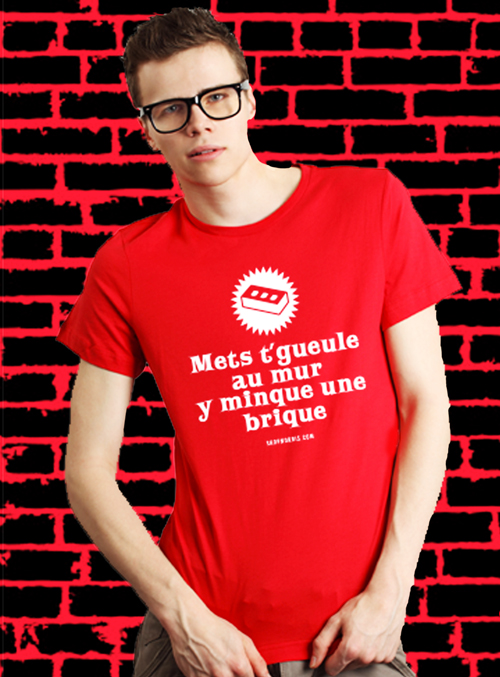 T-shirt - Brique