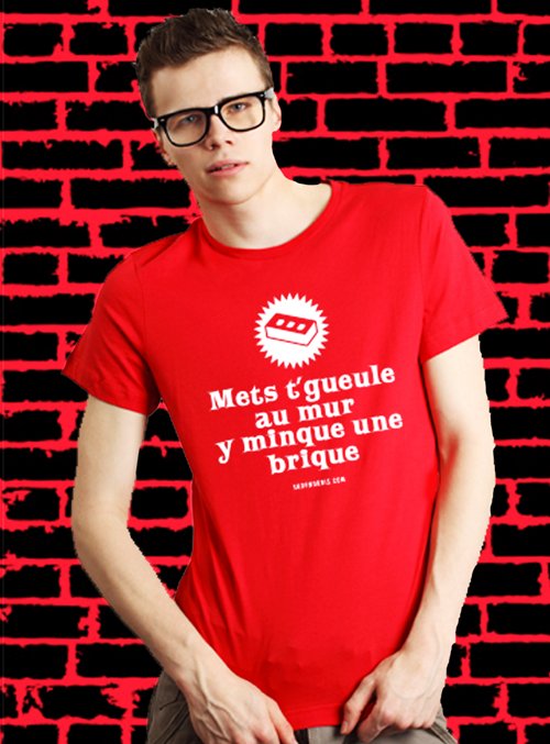 T-shirt - Brique
