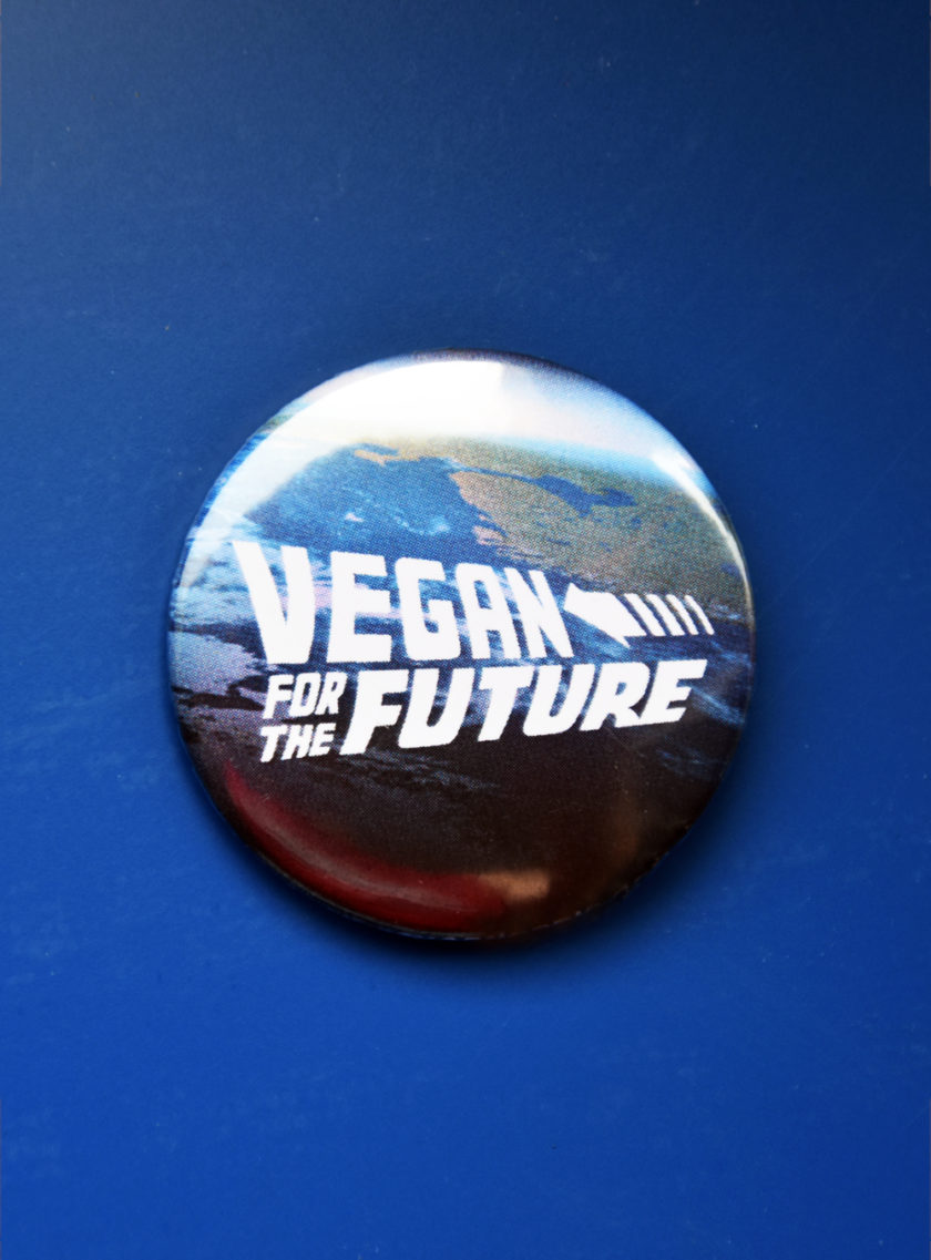 Badge - Slogan Vegan - "Vegan for the Future"