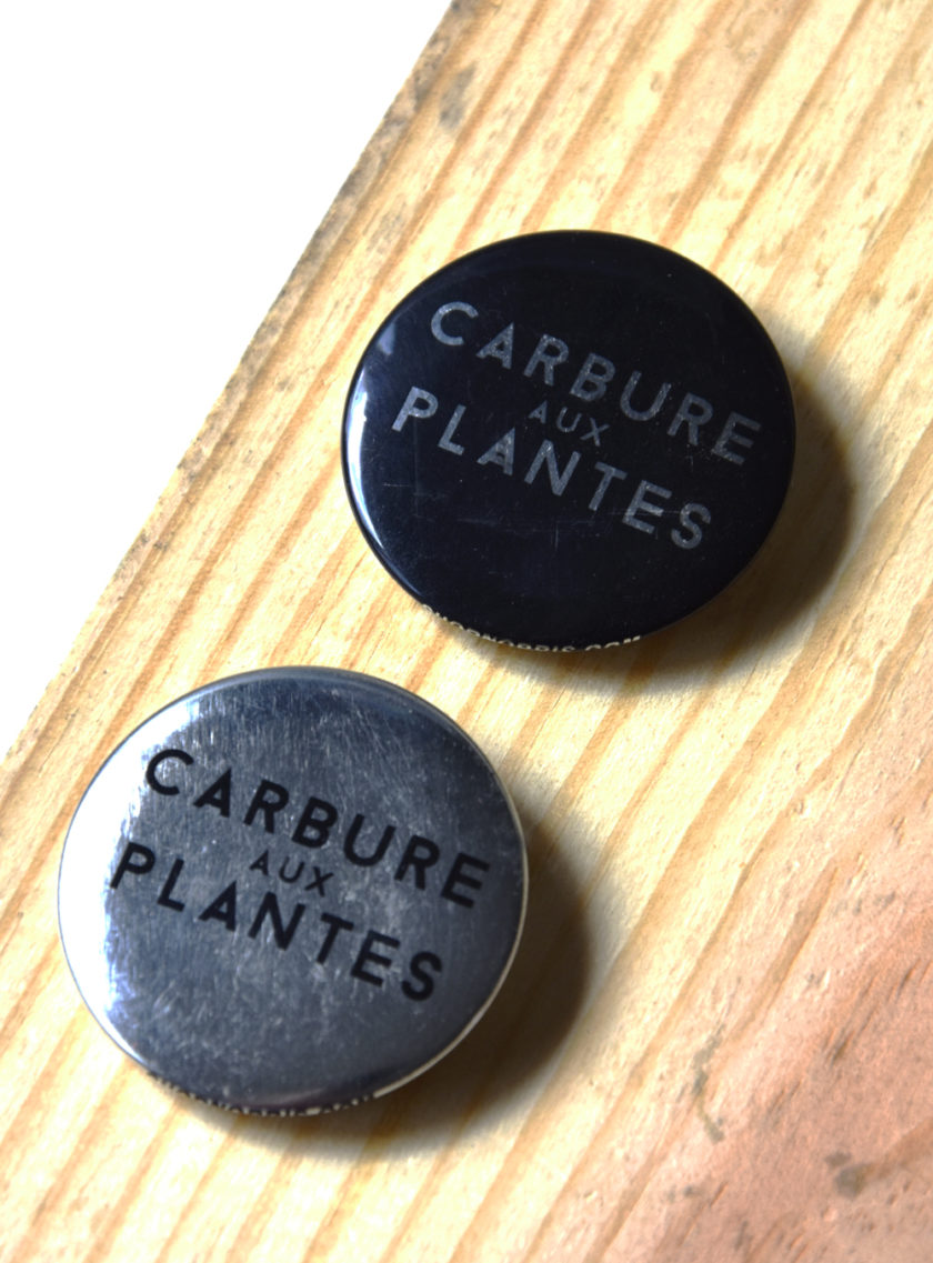 Badges - Slogan Vegan - "Carbure aux plantes" - Image 2