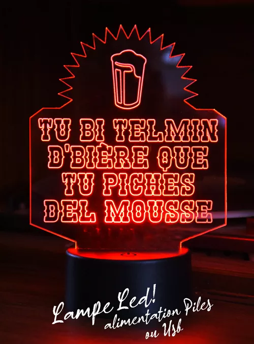 Lampes Led - Citation Doudou - Mousse
