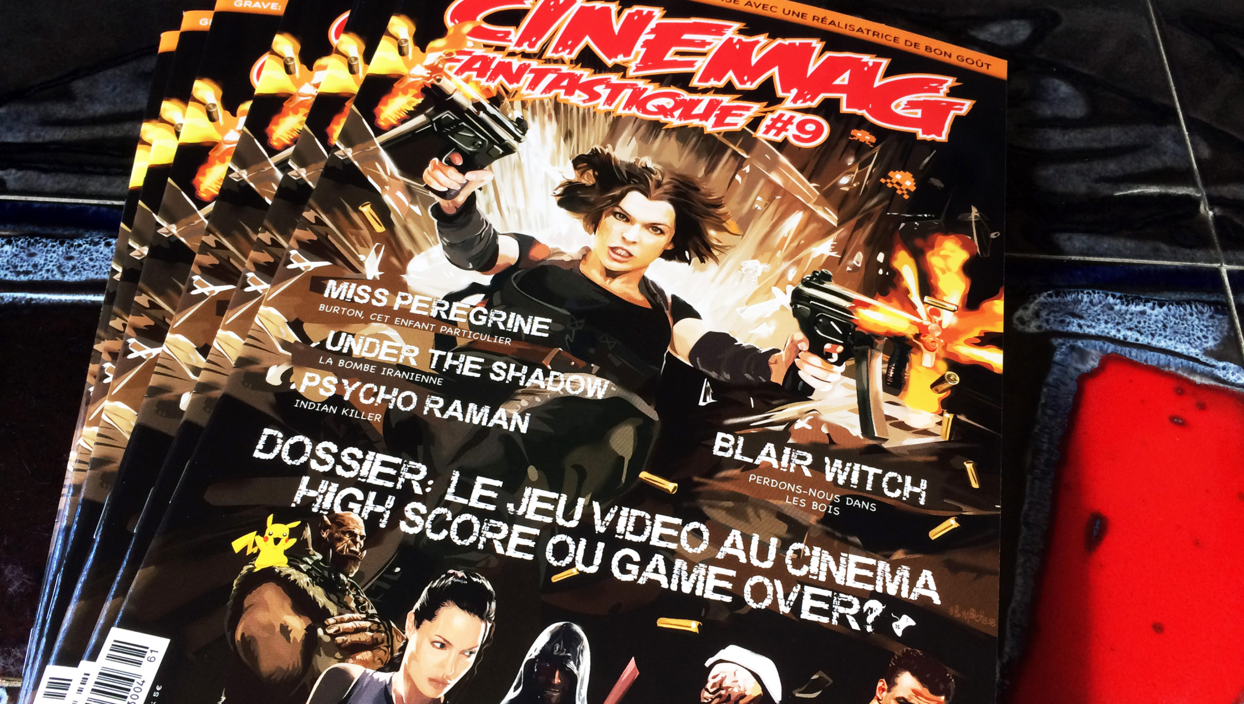 Couverture magazine, création et impression