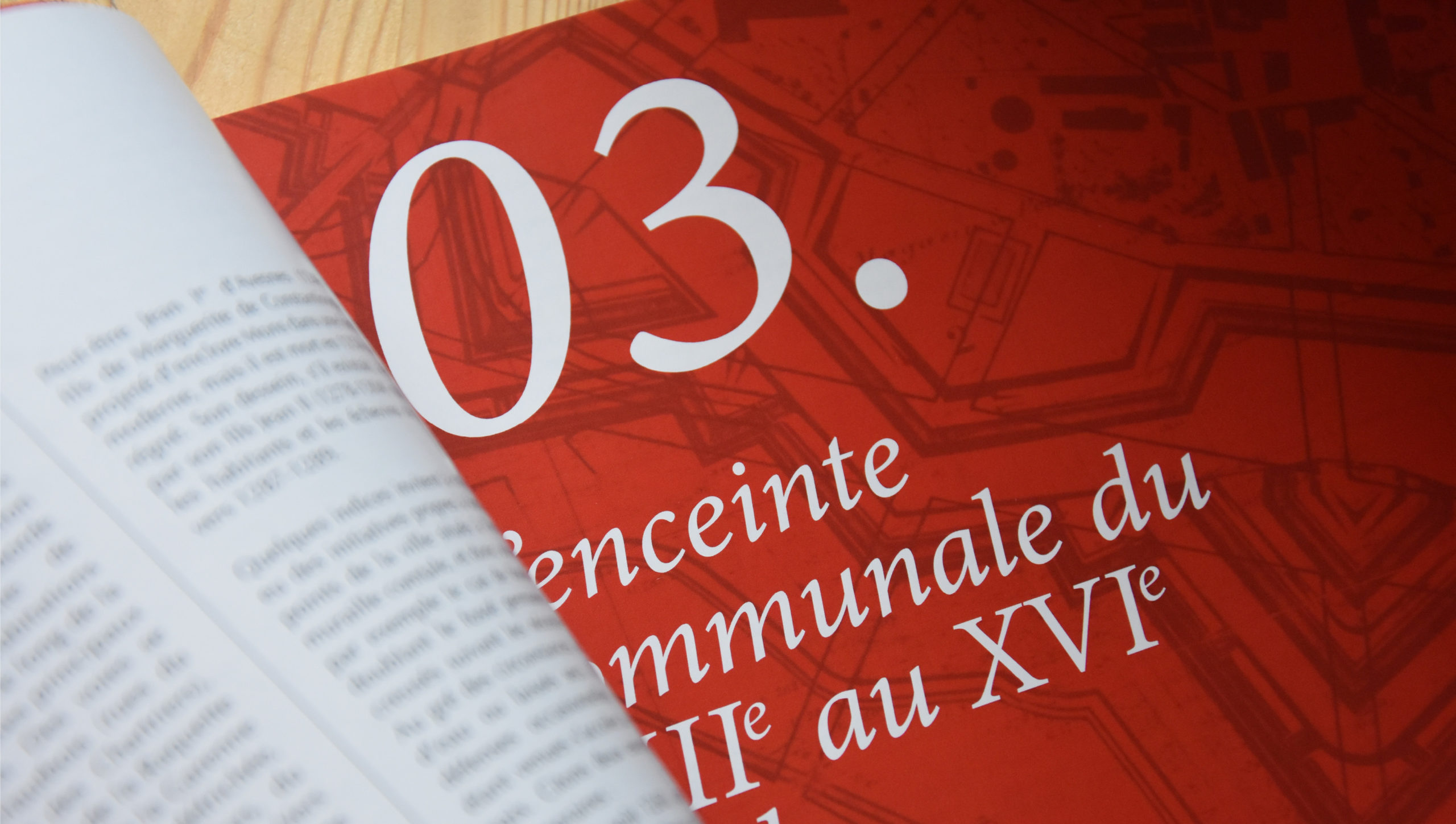 Création du layout et mise en page / Livre patrimoine