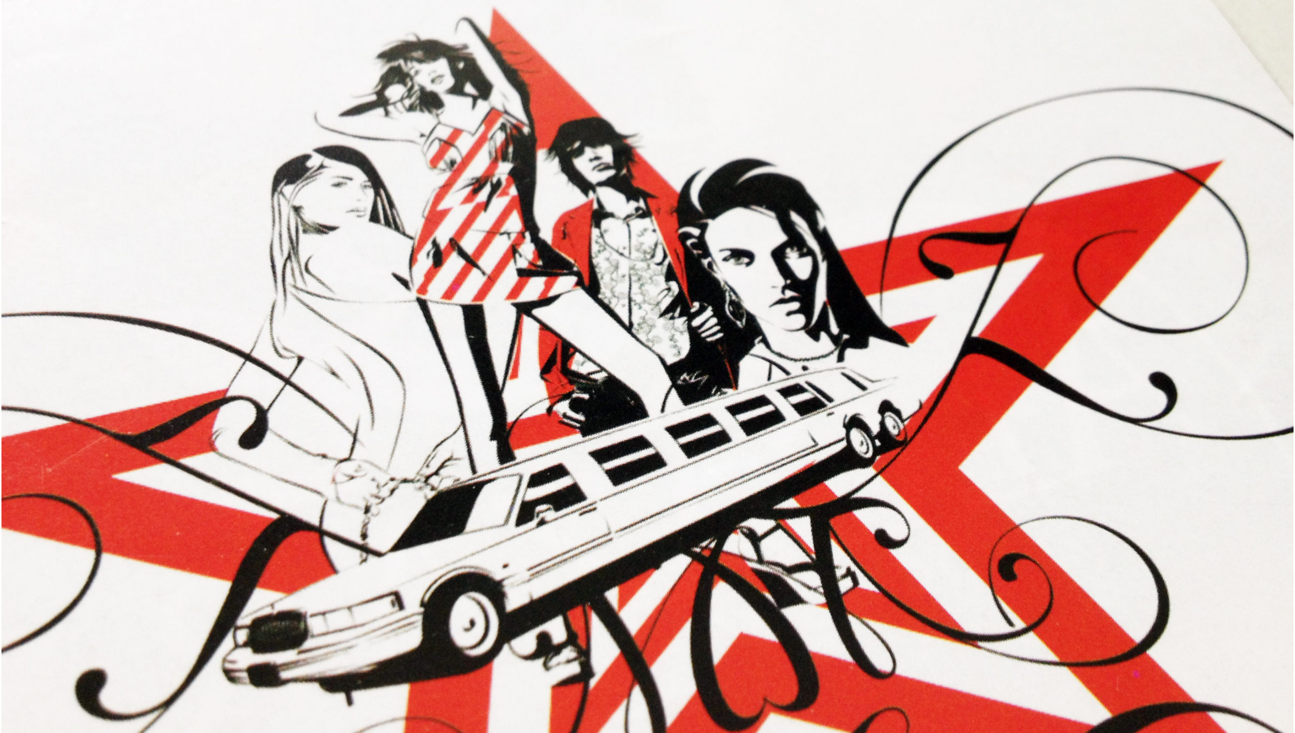 Illustration pour page de pub magazine / VIP Club