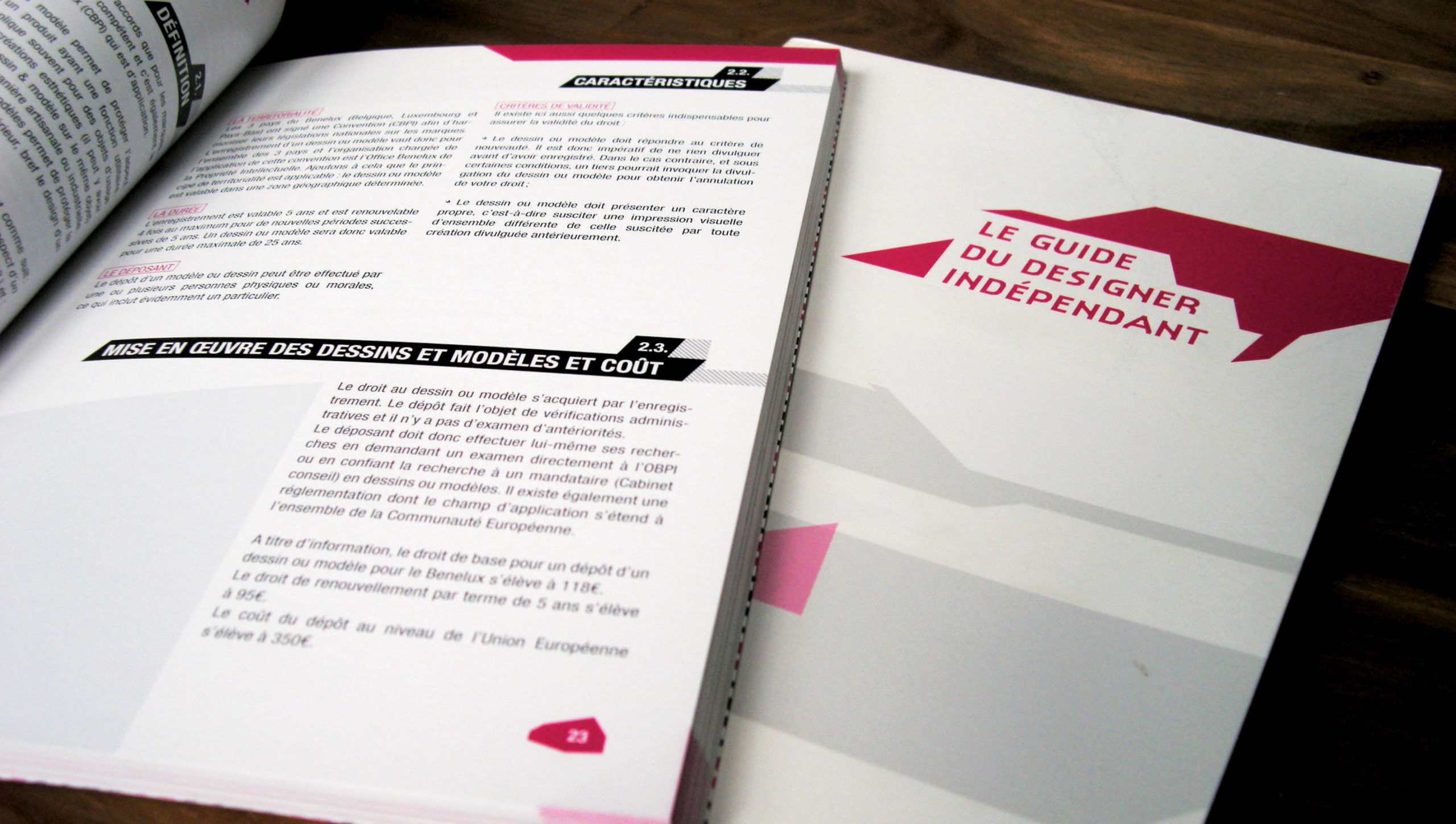 Création de layout et mise en page / Maison du Design