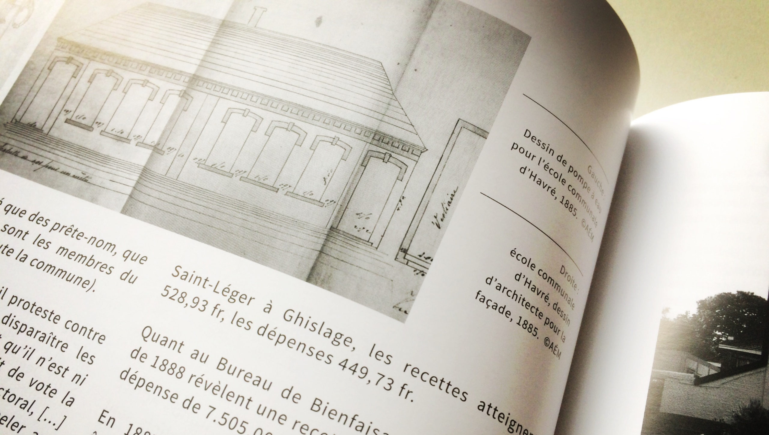 Création du layout et mise en page / Livre patrimoine