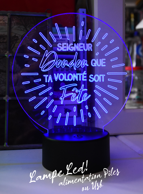 Lampes Led - Citation Doudou - Seigneur