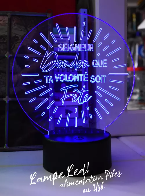 Lampes Led - Citation Doudou - Seigneur