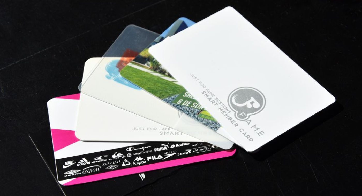 Cartes en PVC, impression quadri